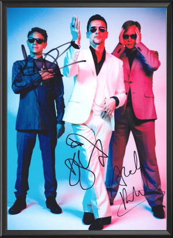 Depeche Mode - Signed Music Print